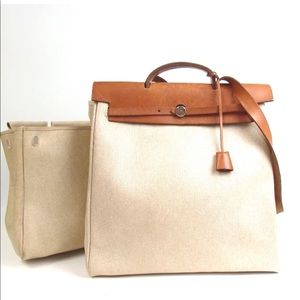 🎈SOLD🎈Authentic Hermes Canvas Shoulder Bag